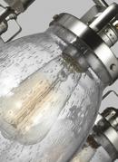 Visual Comfort & Co. Generation Lighting Brushed Nickel 23-7/8 in. 300W 5-Light Medium E-26 Incandescent Chandelier 