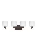 Visual Comfort & Co. Generation Lighting Burnt Sienna FOUR LIGHT WALL / BATH 