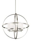 Visual Comfort & Co. Generation Lighting Brushed Nickel FIVE LIGHT CHANDELIER 