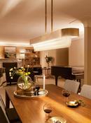 Kichler Lighting Natural Brass 32W 2-Light LED Linear Chandelier 