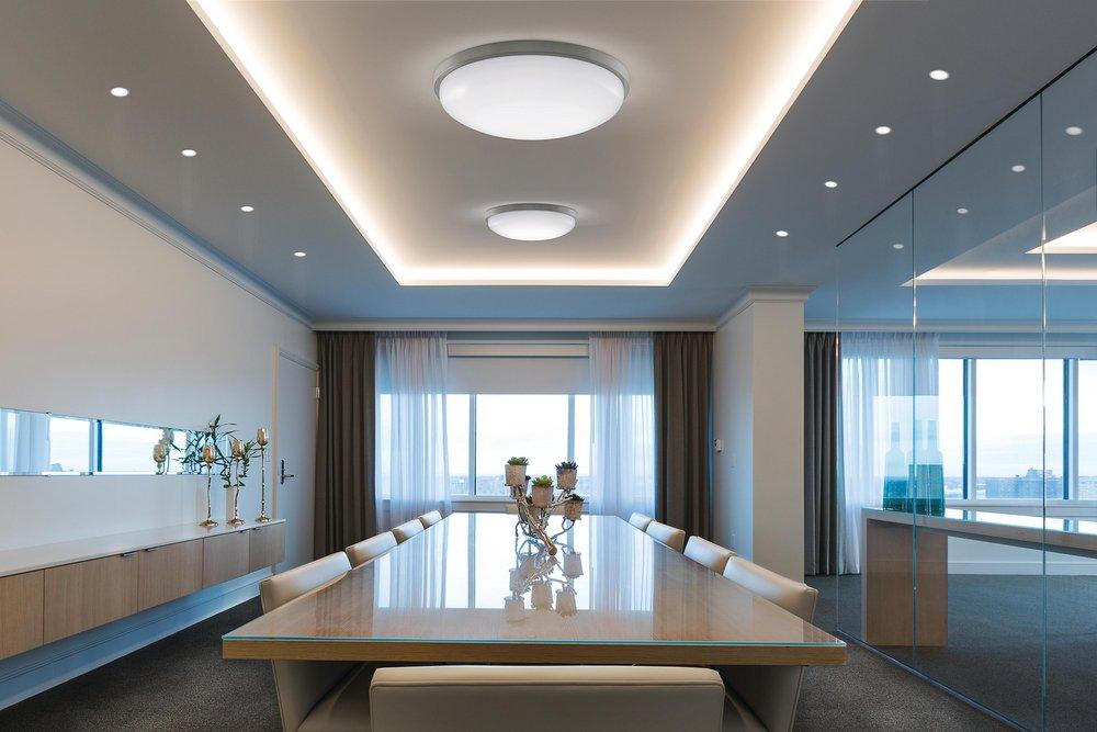 Kichler Lighting Brushed Nickel 54W 1-Light Integrated LED Flush Mount Ceiling Fixture 