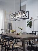Kichler Lighting Black 60W 5-Light Chandelier 
