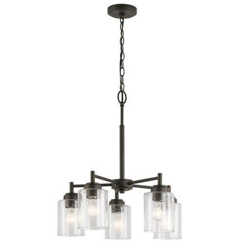 Kichler Lighting Olde Bronze 75W 5-Light Medium Chandelier 