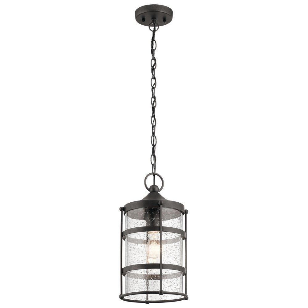 Kichler Lighting Anvil Iron 1-Light Medium E-26 Base Outdoor Pendant 