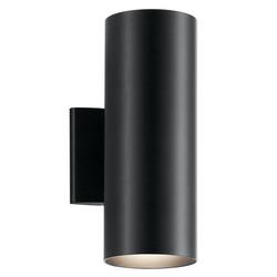 65W 2-Light Medium E-26 incandescent Outdoor Wall Sconce in Black
