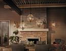 Kichler Lighting Olde Bronze 75W 3-Light Medium E-26 Incandescent Semi-Flush Mount Ceiling Fixture 