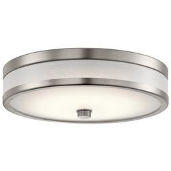 19W 12" LED Flush Mount Ceiling Fixture in Champagne