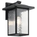 Kichler Lighting Textured Black 100W 1-Light Medium E-26 Incandescent Outdoor Wall Sconce 