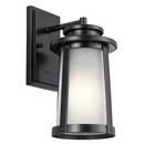 Kichler Lighting Black 60W 1-Light Medium E-26 Incandescent Outdoor Wall Sconce 
