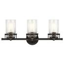 Kichler Lighting Olde Bronze 75W 3-Light Medium E-26 Incandescent Vanity Fixture 