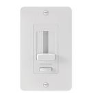 Face Plate and Trim Accessory in White for 4DD and 6DD LED Drivers Plus Dimmers