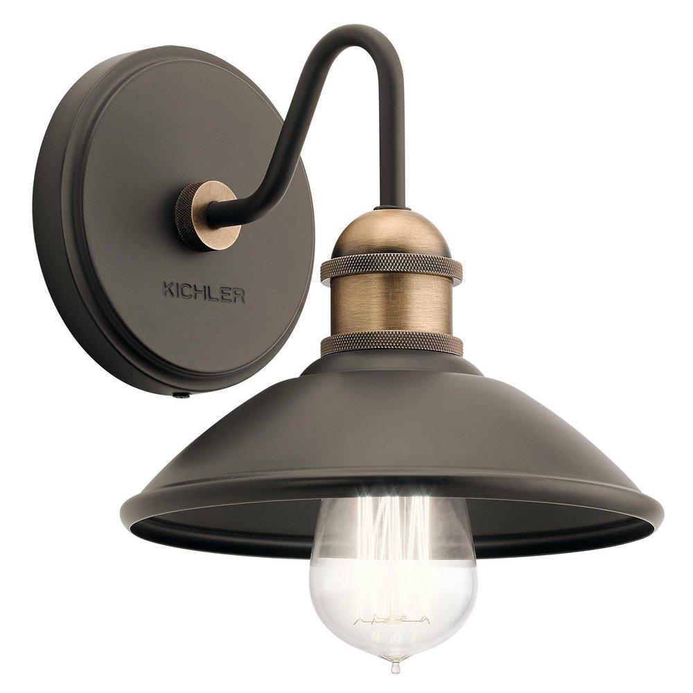 Kichler Lighting Olde Bronze 75W 1-Light Medium E-26 Incandescent Wall Sconce 