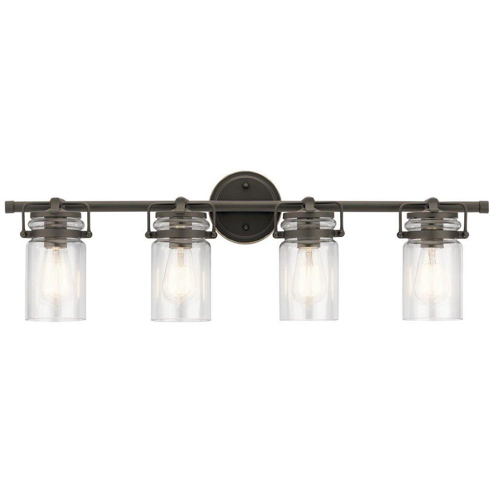 Kichler Lighting Olde Bronze 75W 4-Light Medium E-26 Incandescent Vanity Fixture 