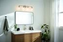 Kichler Lighting Brushed Nickel 30 x 9-1/4 in. 300W 4-Light Medium E-26 Incandescent Vanity Fixture with Clear Seeded Glass 