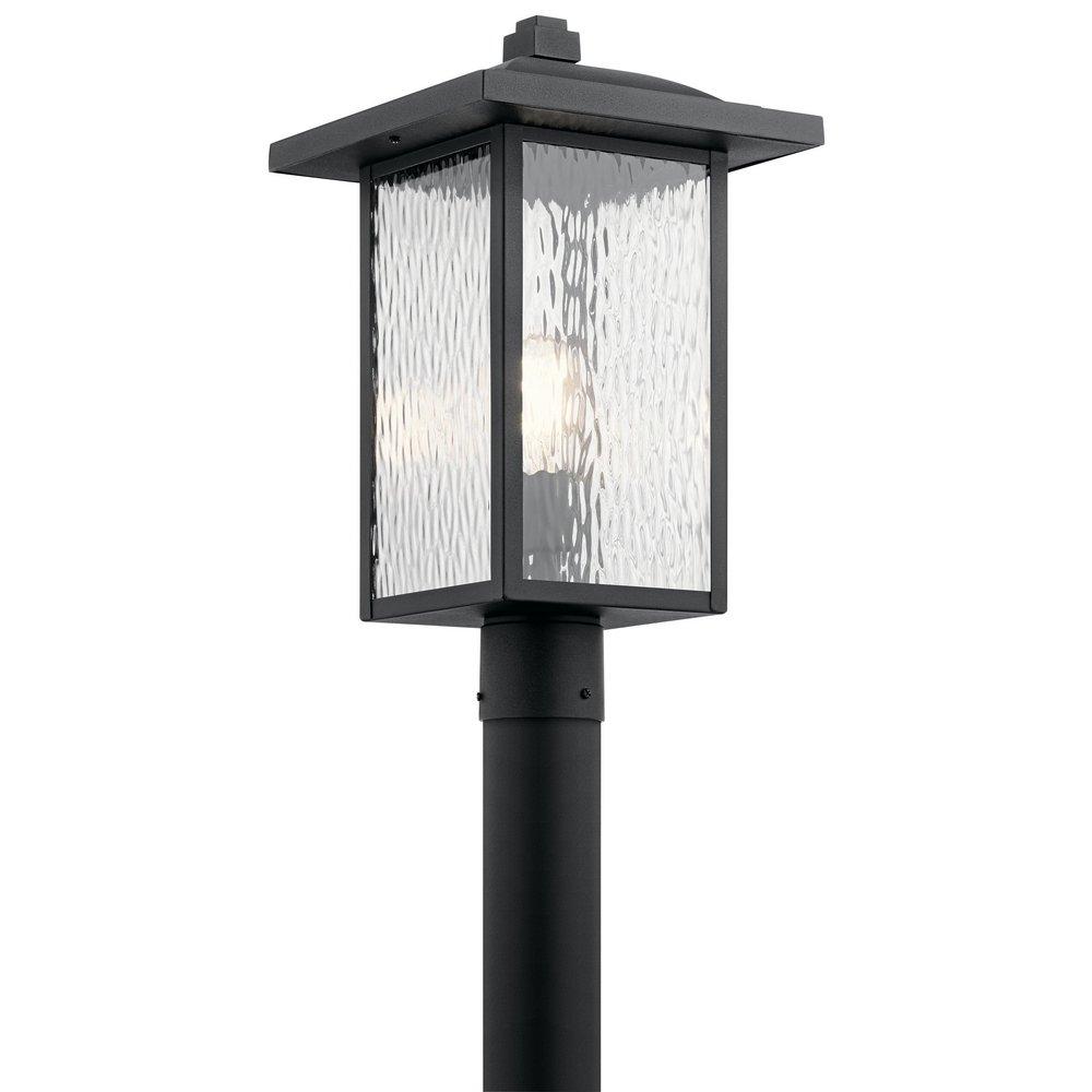 Kichler Lighting Textured Black 100W 1-Light Medium E-26 Incandescent Post Lamp 