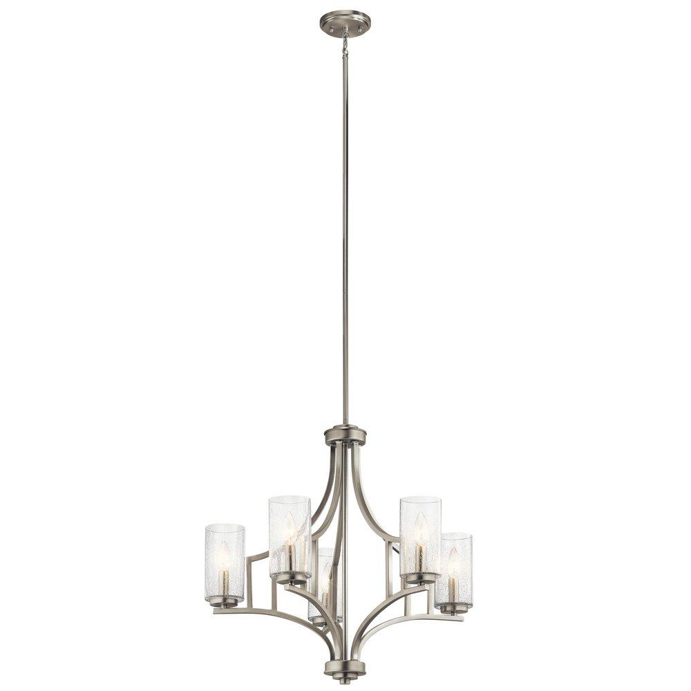 Kichler Lighting Brushed Nickel 60W 5-Light Chandelier 