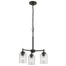Kichler Lighting Olde Bronze 225W 3-Light Medium E-26 Incandescent Chandelier 