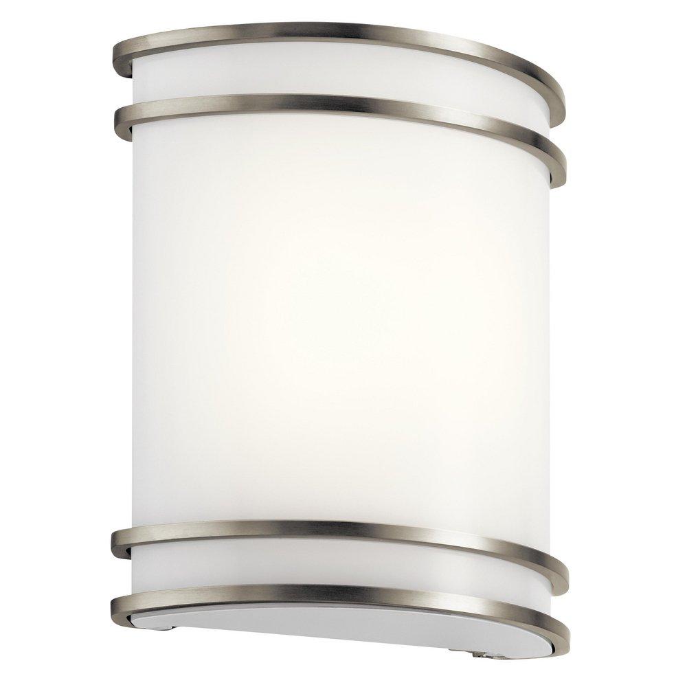 Kichler Lighting Brushed Nickel 15W 1-Light 10-3/4 in. Wall Sconce 
