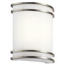 Kichler Lighting Brushed Nickel 15W 1-Light 10-3/4 in. Wall Sconce 