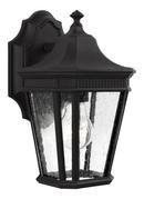 Visual Comfort & Co. Generation Lighting Black 100W 1-Light Medium E-26 Incandescent Outdoor Wall Sconce 
