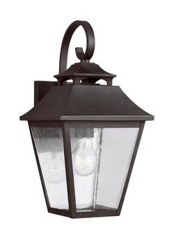 75W 1-Light Medium E-26 Incandescent Outdoor Wall Sconce in Sable