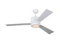 Visual Comfort & Co. Fan Matte White 52 in. 43W 3-blade 1-Light Ceiling Fan 