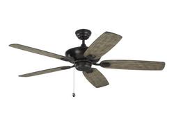 52 in. 58W 5-blade Ceiling Fan in Aged Pewter