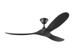 60 in. 27W 3-blade Ceiling Fan in Matte Black