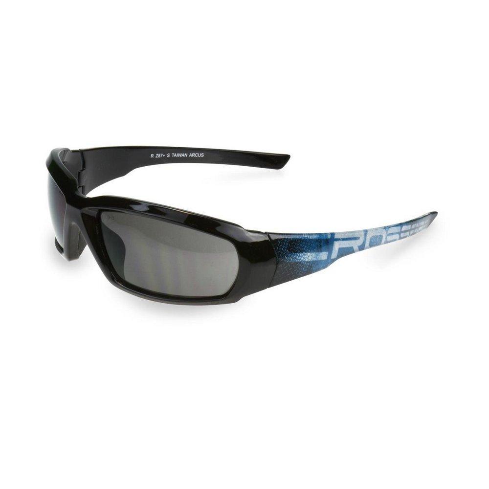 Crossfire Black Safety Eyeware with Smoke Lens 