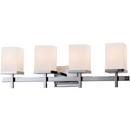 Maxim Lighting&reg; Polished Chrome 60W 4-Light Medium E-26 Incandescent Vanity Fixture 