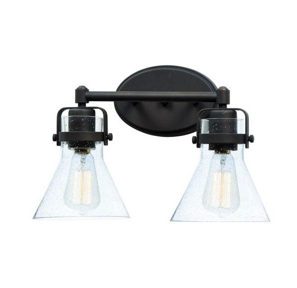 Maxim Lighting&reg; Oil Rubbed Bronze 60W 2-Light Medium E-26 Incandescent Vanity Fixture 