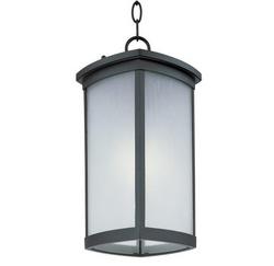 12W 1-Light Medium E-26 LED Outdoor Pendant in Bronze