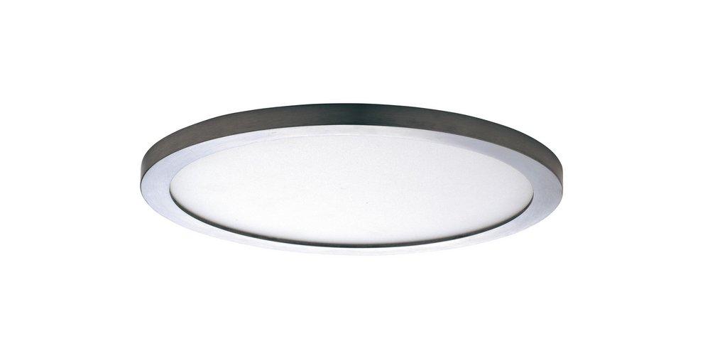 Maxim Lighting&reg; Satin Nickel 7 in. 15W 1-Light Integrated LED Flush Mount Ceiling Fixture 
