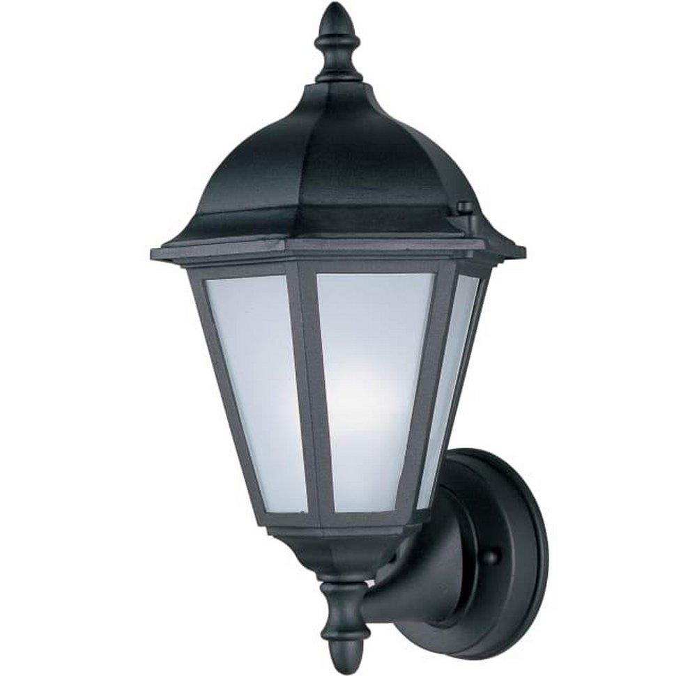 Maxim Lighting&reg; Black 9W 1-Light Medium E-26 LED Outdoor Wall Sconce 