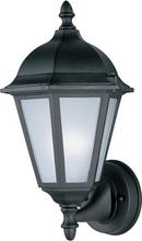 Maxim Lighting® Black 9W 1-Light Medium E-26 LED Outdoor Wall Sconce