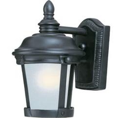 9W 1-Light Medium E-26 LED Outdoor Wall Sconce in Bronze