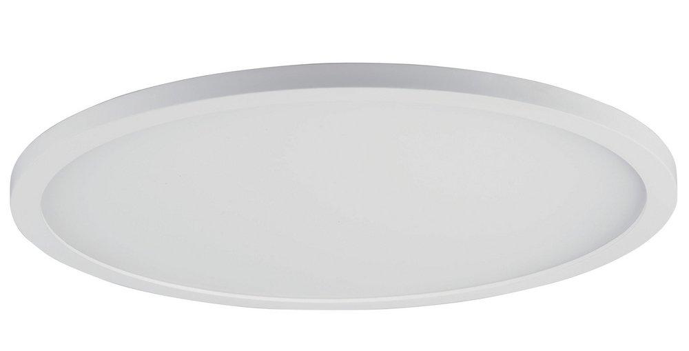 Maxim Lighting&reg; White 15 in. 36W 1-Light 3000K LED Round Flush Mount Ceiling Fixture 