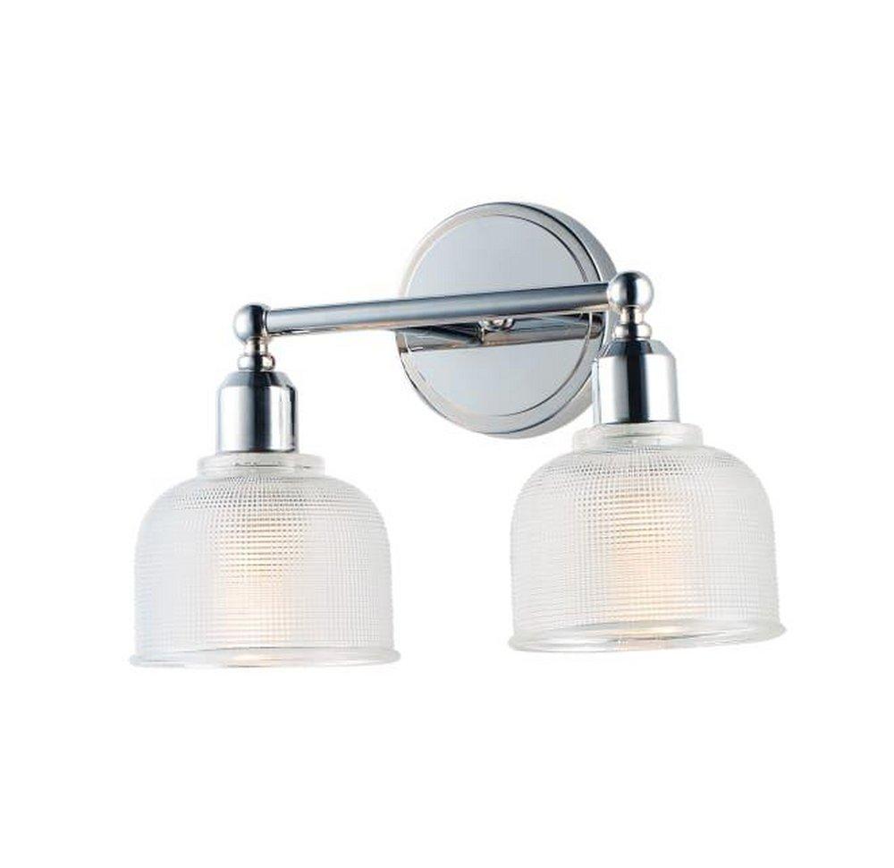 Maxim Lighting® Polished Chrome 60W 2-Light Medium E-26 Incandescent Vanity Fixture 