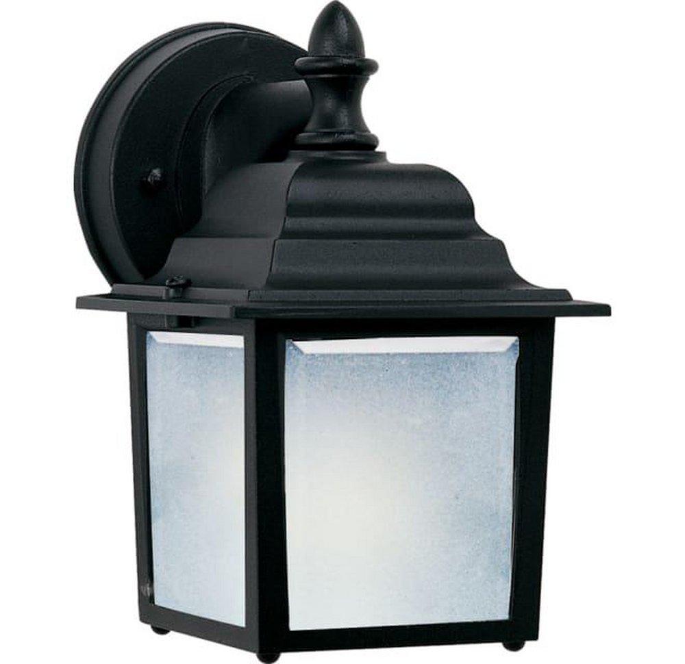 Maxim Lighting&reg; Black 9W 1-Light Medium E-26 LED Outdoor Wall Sconce 