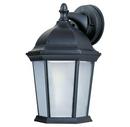 Maxim Lighting&reg; Black 9W 1-Light Medium E-26 LED Outdoor Wall Sconce 