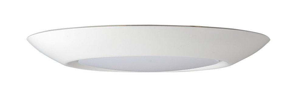 Maxim Lighting&reg; White 7-1/2 in. 15W 1-Light 3000K LED Flush Mount Ceiling Fixture 