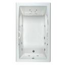 60 x 42 in. Whirlpool Drop-In Bathtub in White