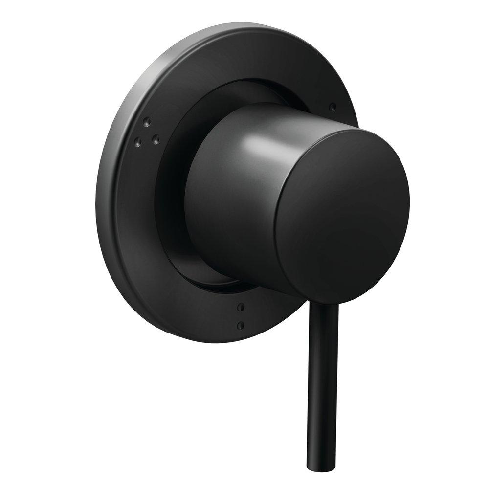Moen Matte Black 3-Function Transfer Valve Trim 
