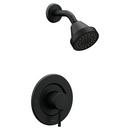 One Handle Single Function Shower Faucet in Matte Black (Trim Only)