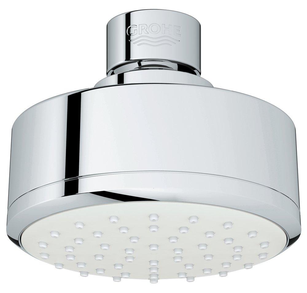 GROHE StarLight&reg; Chrome Single Function Rain Showerhead 