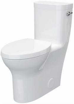1.28 gpf Elongated Two Piece Toilet in Canvas White