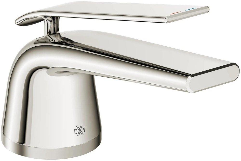 DXV Platinum Nickel Single Handle Monoblock Bathroom Sink Faucet 