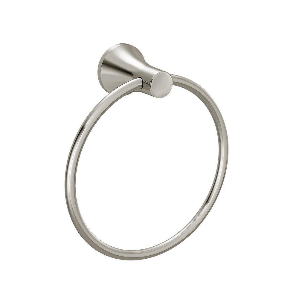 American Standard Polished Nickel Round Towel Ring 