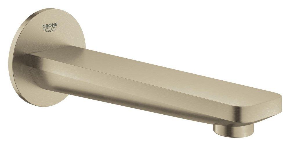 GROHE Brushed Nickel Wall Mount Tub Spout (Less Diverter) 