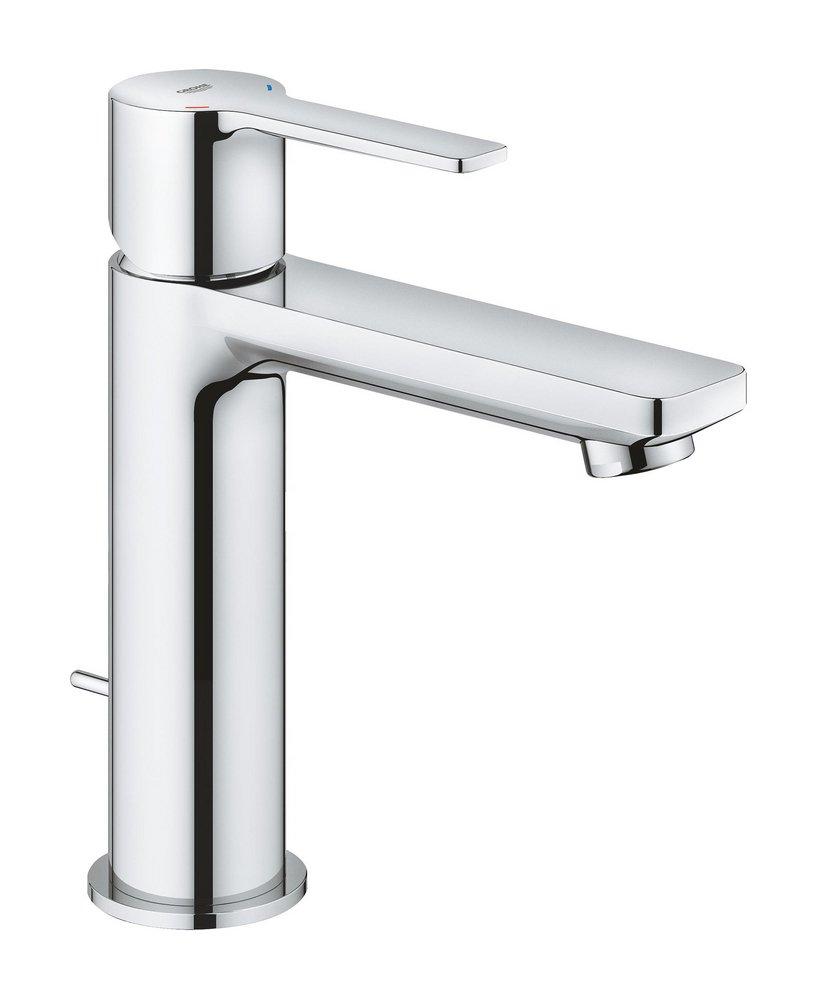 GROHE StarLight® Polished Chrome Single Handle Monoblock Bathroom Sink Faucet 